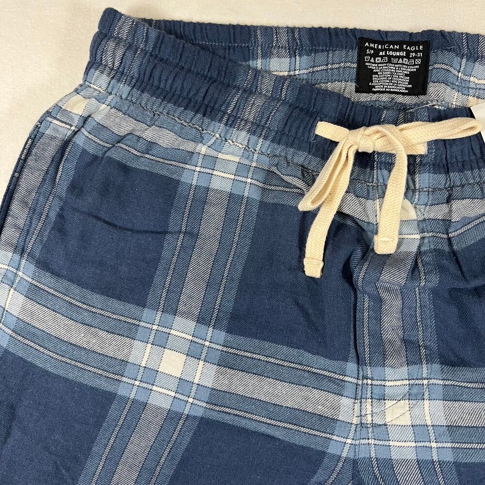 American Eagle Men's lounge sleepwear flannel jogger pj pants - Picture 7 of 10